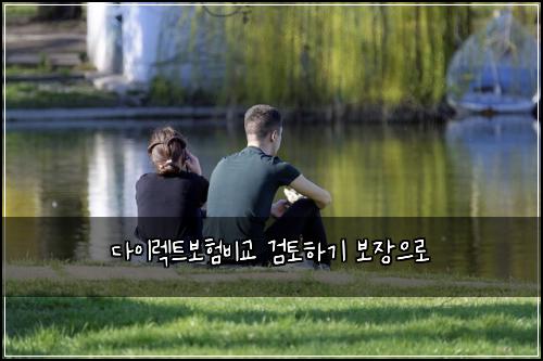 다이렉트보험비교 검토하기 보장으로