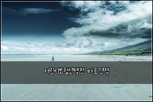 어린이보험선택전 바로견적