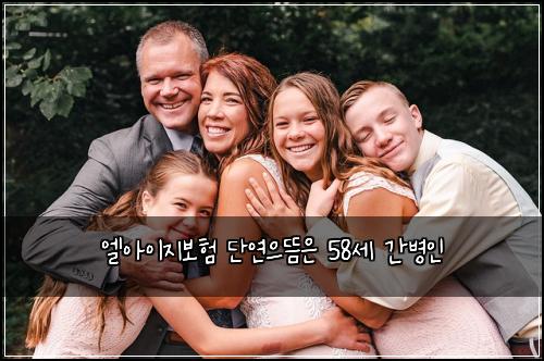 엘아이지보험 단연으뜸은  58세 간병인