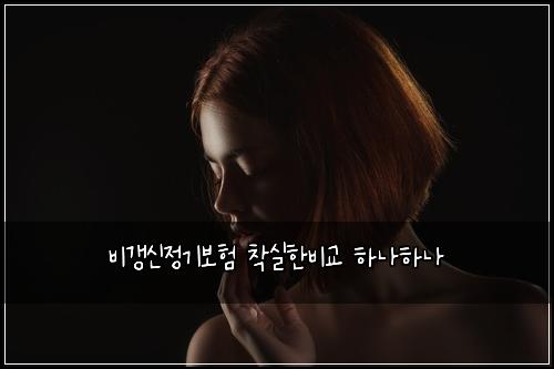 ๋น๊ฐฑ์ ์ ๊ธฐ๋ณดํ ์ฐฉ์คํ๋น๊ต ํ๋ํ๋