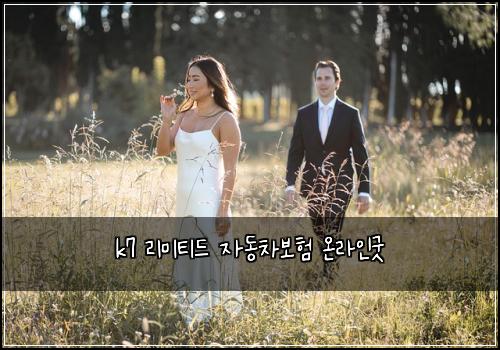 k7 리미티드 자동차보험 온라인굿 