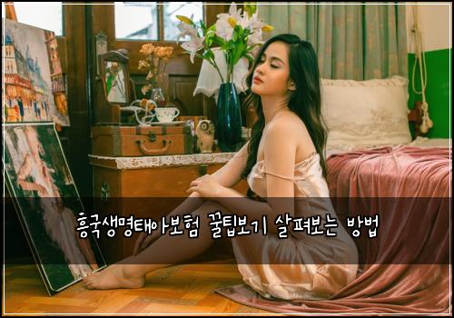 흥국생명태아보험 꿀팁보기  살펴보는 방법