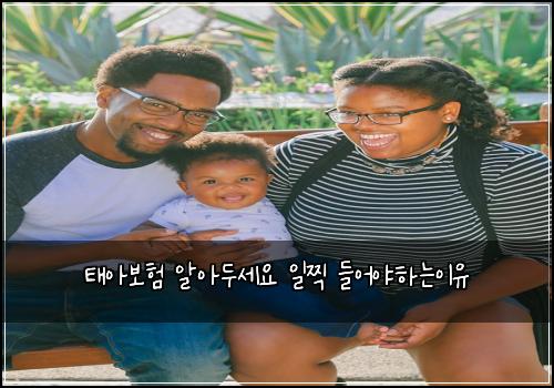 태아보험 알아두세요  일찍 들어야하는이유