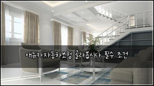 애듀카자동차보험 골라봅시다  필수 조건