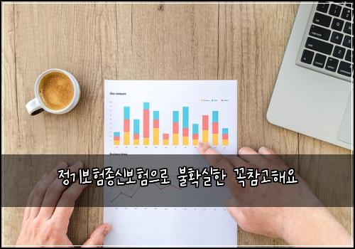 정기보험종신보험으로 불확실한 꼭참고해요