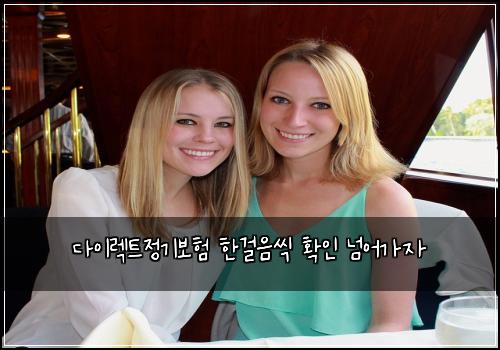 다이렉트정기보험 한걸음씩  확인 넘어가자