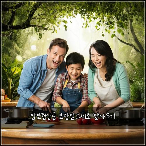 암보험상품 보장받으세요 알아두기