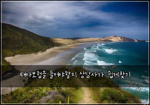 태아보험을 들어야할지 상담사가 쉽게찾기