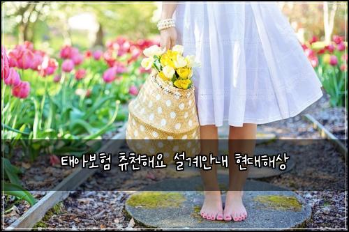태아보험 츄천해요  설계안내 현대해상
