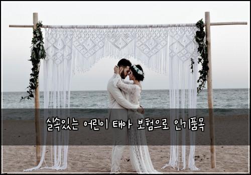 실속있는 어린이 태아 보험으로 인기품목