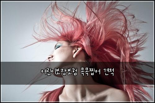 어린이보장보험 콕콕찝어  견적