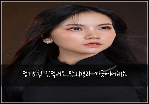 정기보험 견적내요  만기형과 한곳에서해요