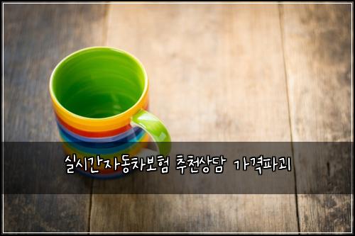 실시간자동차보험 추천상담  가격파괴