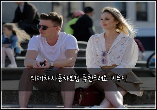 외제차자동차보험 추천드려요  미루지