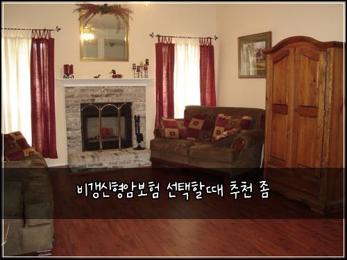 비갱신형암보험 선택할때  추천 좀