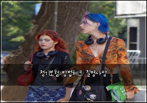 정기보험 방법체크  질병사망