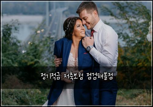 정기적금 저축보험 점검해볼점 