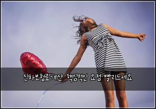 신차보험료계산 핵심적인 요점 빨리드세요