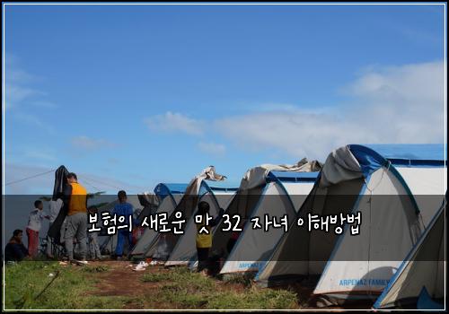 보험의 새로운 맛 32 자녀 이해방법