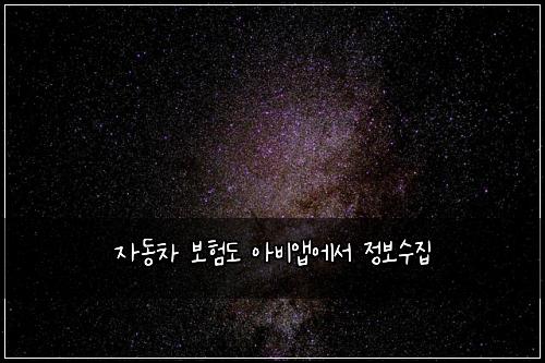 μλμ°¨ 보νλ μλΉμ±μμ μ 보μμ§
