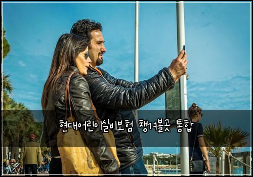 현대어린이실비보험 챙겨볼곳  통합
